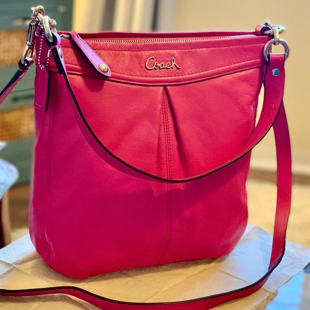Coach Ashley Leather Hippie Bag Final Price Drop - Picture 5 of 16